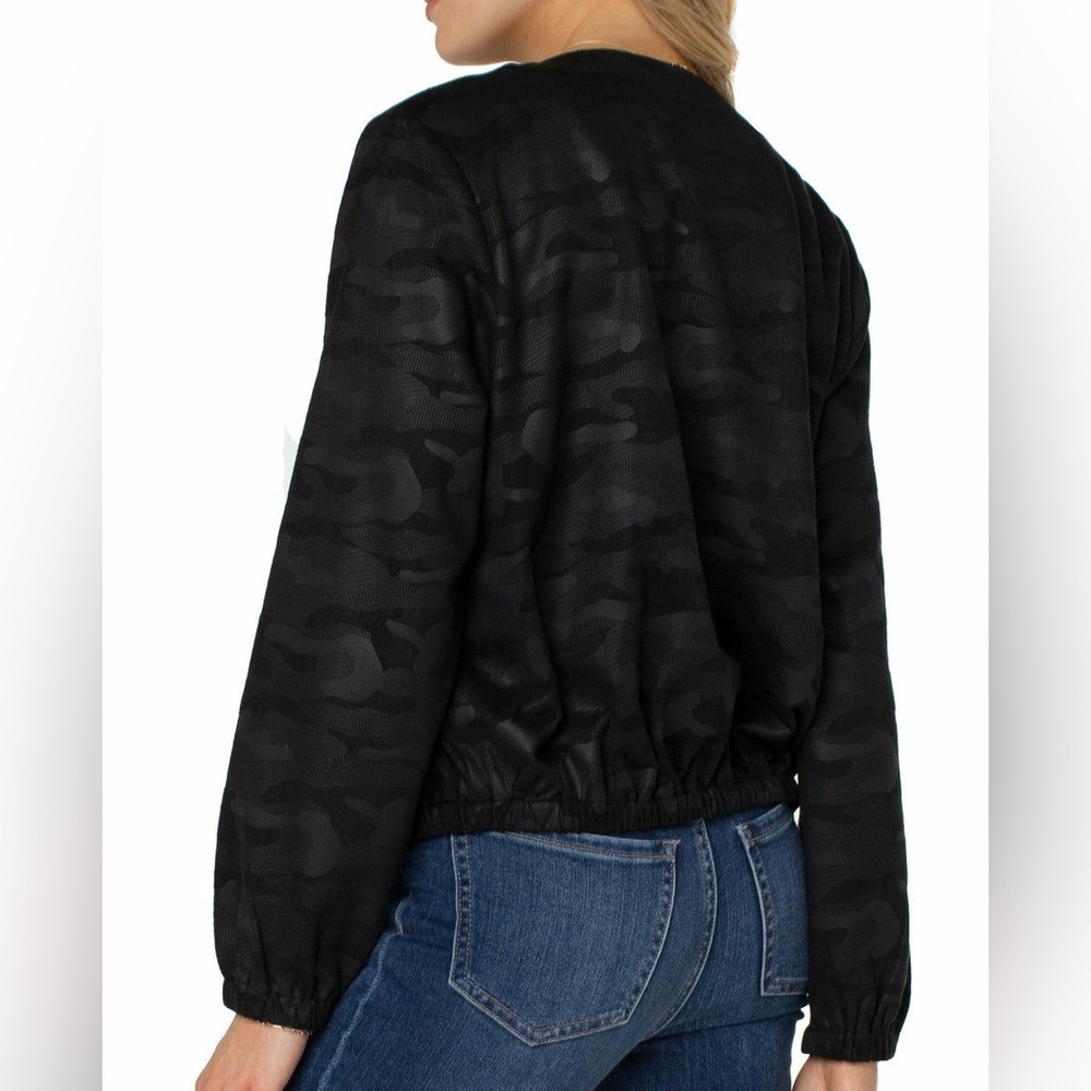LIVERPOOL LOS ANGELES collarless zip up jacket